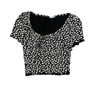 TopShop Daisy Crop Top Size 2